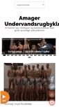 Mobile Screenshot of amager-uv.dk